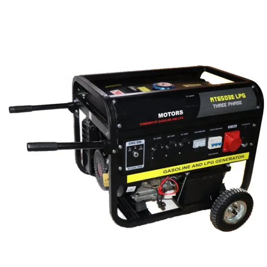 6kW Portable Gasoline Generator: A Powerful 3-Phase Gasoline Generator