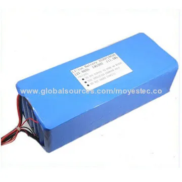 12V 60Ah rechargeable Li-ion 18650 battery pack for electric golf trolleys