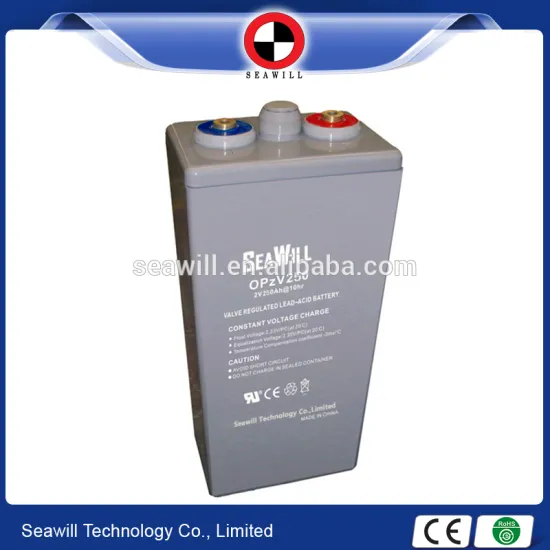 OPZV battery OPZV 2v 250Ah Tubular plate Gel solar battery