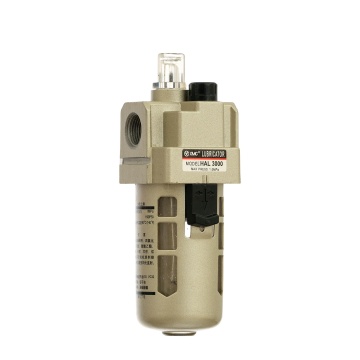 HAL3000-03 G3/8 Pneumatic Air Source Treatment Unit with Oil Cup Lubricator and Quick Fitting