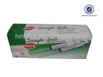 Good-looking And Safety Sterile Syringe Paper Boxes
