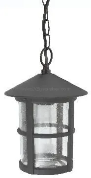 Aluminium E27 Garden Light with glass diffuser