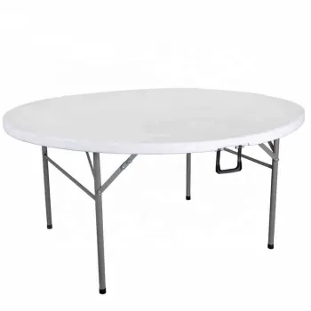 Modern Plastic Folding Table and Chairs for Outdoor Wedding Banquets