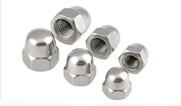 DIN 986 brass Acorn hexagon nuts M4 M5 M6 M8