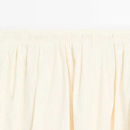 Women's striped printed trumpet midi skirt