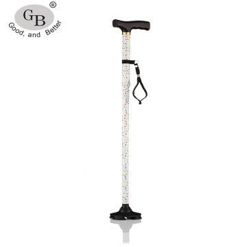 2017 hot selling aluminum outdoor walking stick walking cane for elderly and disabled