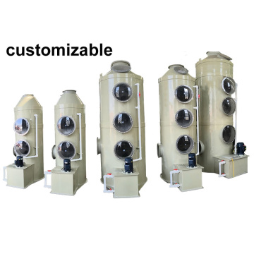 Industrial PP Wet Scrubber Absorption Column for Flue Gas Treatment