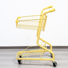 China Double Layer Shopping Cart Manufactory