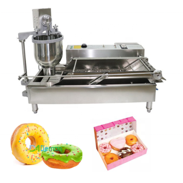 Automatic Flip Donut Fryer with Free Shipping - Continuous Frying Machine