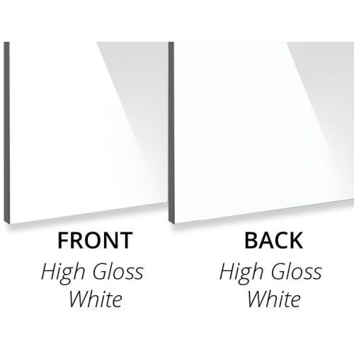 Glossy White Aluminium Composite Panel