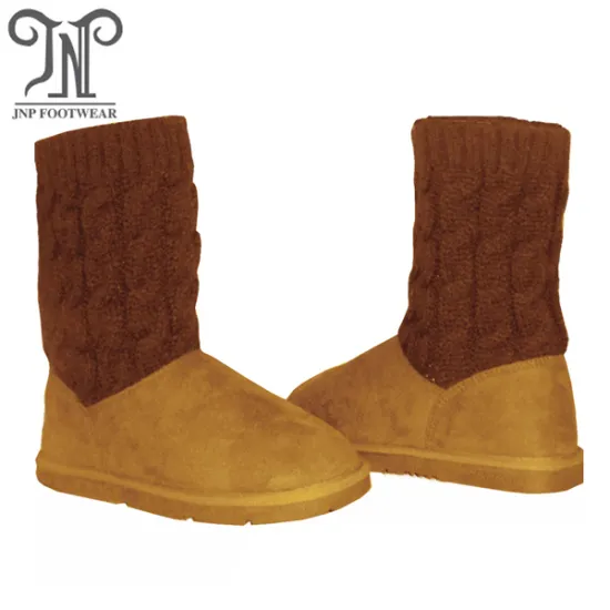 Quality kids long casual winter warm girls boots