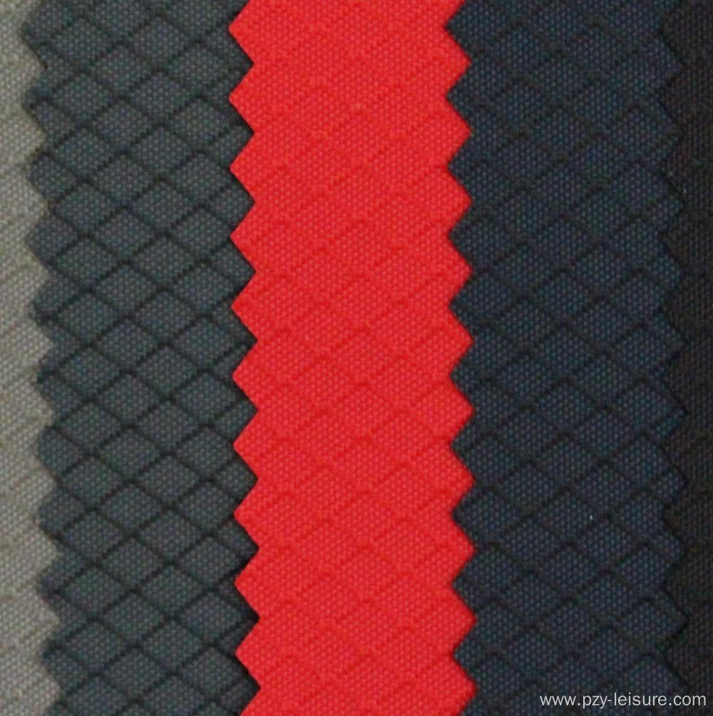 210D Diamond lattice nylon Oxford fabric for luggage