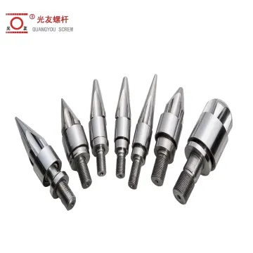 Surface Finished Injection Single Screw Tips for Daily Necessities Molding