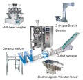 Máquina automática de alimentos empaquetados de prueba del equipo de detección del detector de metales de oro