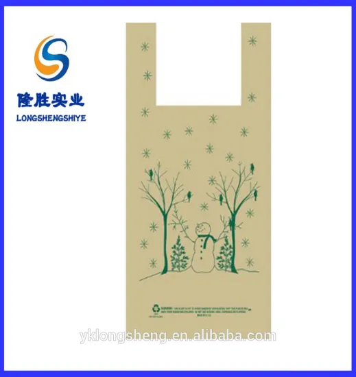 clothing T-shirt carry plastic bag