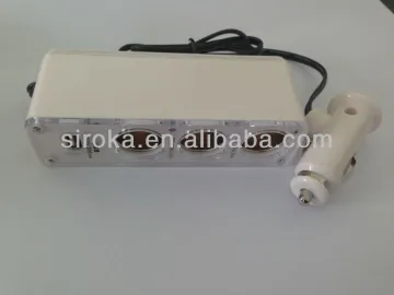 DC to DC Auto cigarette lighter triple socket for iphone4 4s 5