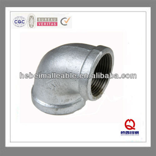 hebei NPT standard Elbow Malleable iron pipe fitting