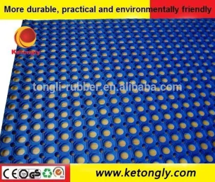 Rubber Anti-slip Kitchen Mat, Rubber Flooring
