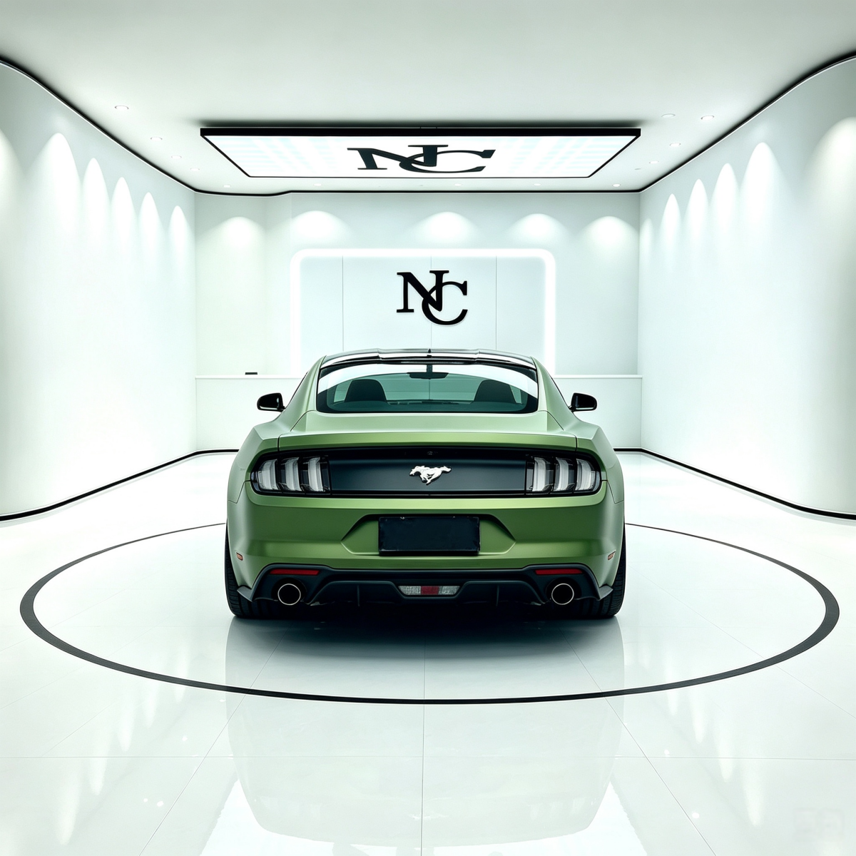PL271-P Green Mamba Car Wrapping