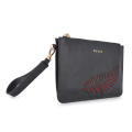 Neueste aushöhlen Damen Leder Clutch Bag Handtasche