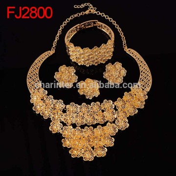 bridal jewelry set wedding jewelry set gold plated jewelry set african jewelry set