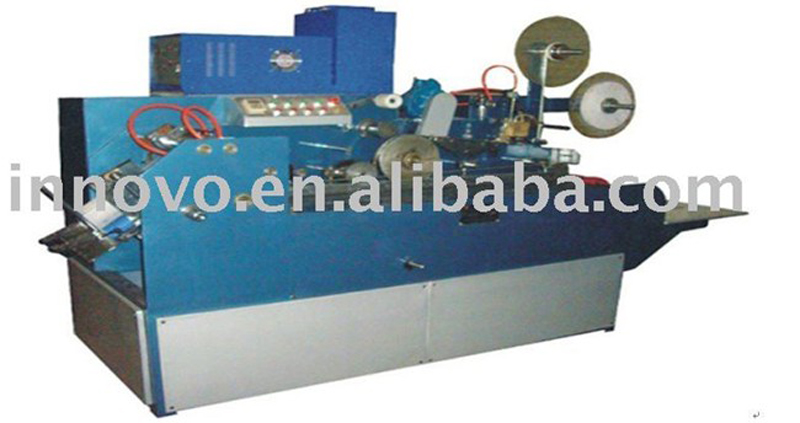 ENVELOPE SEAL GUM SPRAYING AND TAPE STICKING MACHINE