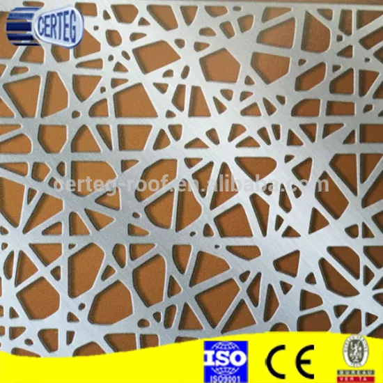 privacy screens aluminium CNC carved panels