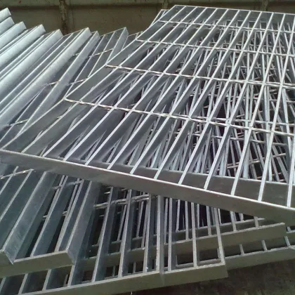 High-Strength Compressive Galvanized Steel Grating for Platform Bridge