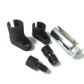 oxygen sensor slotted socket with thread chasers