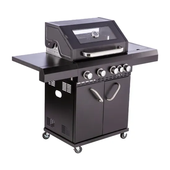 Wholesale Outdoor Kitchen Stainless Steel Movable Outdoor Kitchen Multi Burner Gas BBQ Grill