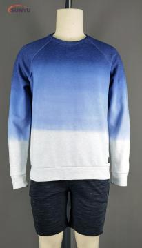 Herengradiëntkleur Sweatshirt zonder capuchon