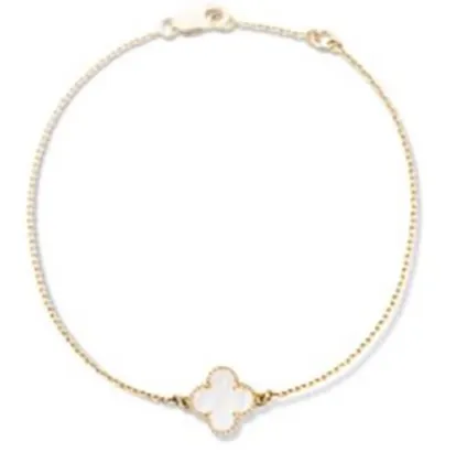 Four leaf clover bracelet