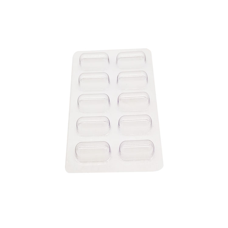 Customized Safety Clear Capsule Pill Blister Tray Packs