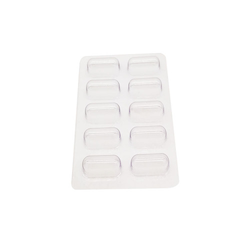 Medical Blister Tray Customized Safety Clear Capsule Pill Blister Tray Packs Factory