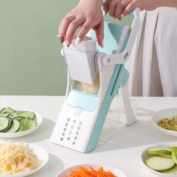 Adjustable Vegetable Chopper - thickness adjust kitchen chopping artifact safe mandoline slicer dicer for vegetables