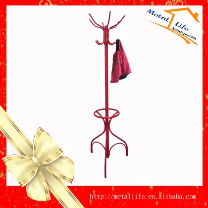 Home tree metal clothes coat hanger stand