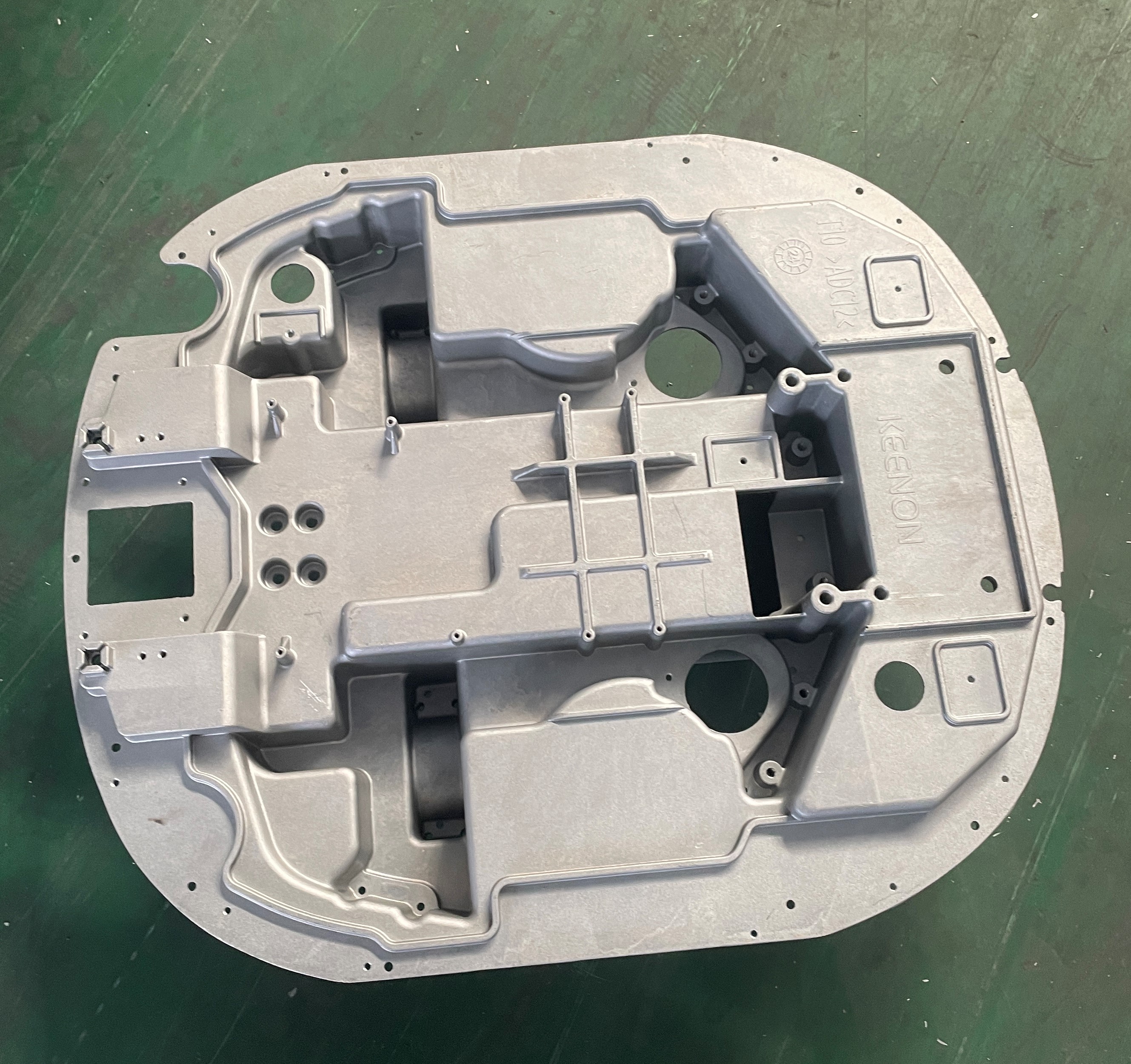 Aluminum alloy motor housing die casting