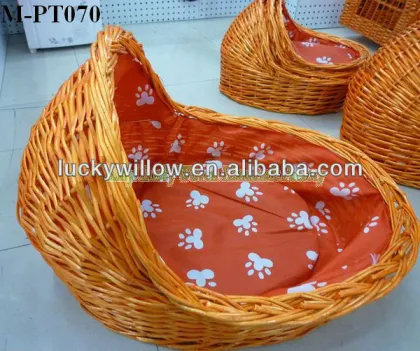 Wicker pet house / wicker cat cage / wicker pet bed & wicker doghouse