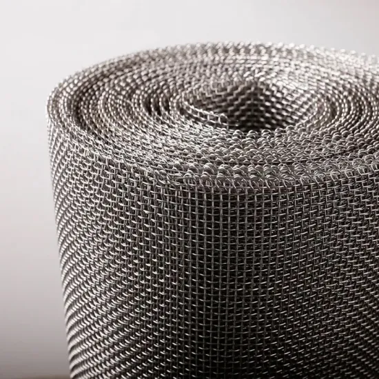 100-200 Mesh Plain Woven Nickel Alloy Wire Mesh