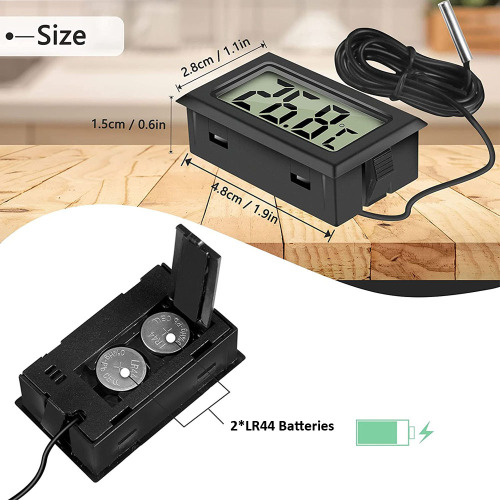 Termometer tangki ikan stick-on stick suhu sensor