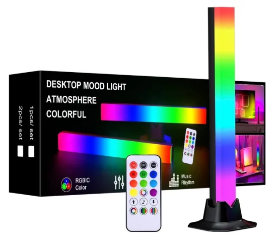 USB IR Remote Control RGB Computer Desktop Atmosphere Light - Voice Controlled Rhythm LED Light