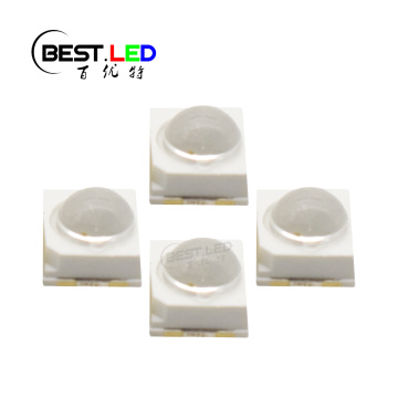 Dome lens Cyan SMD LED 500nm