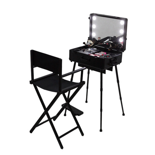 Aluminum Trolley Case For Makeup