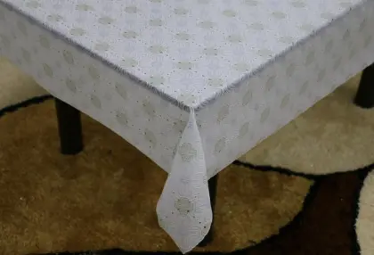Printed pvc lace tablecloth by roll cath kidston