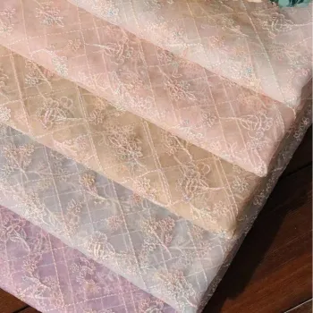 New Sales: Color Mesh Glitter Lace Top Clothing & Fabric