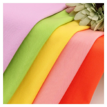 Wholesale Custom Brush Fabric 94% Polyester 6% Spandex Single Jersey Knitting Fabric for Garment