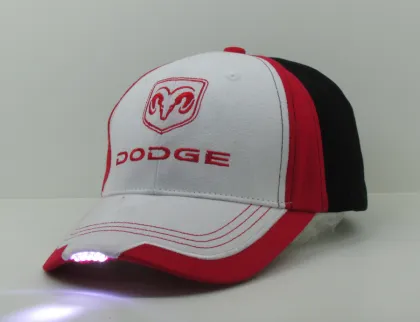 LED lights baseball cap