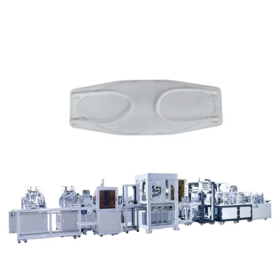 Fish Mask Machine Connected with Bag-in Packing Machine