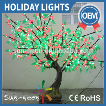 whole sale artificial fruit tree / fake orange tree bonsai / artificial fruit plant for home decoration
