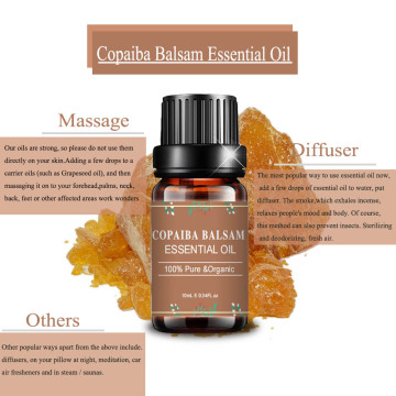 Hot Selling por atacado Copaiba Balsam Óleo Essential Natural